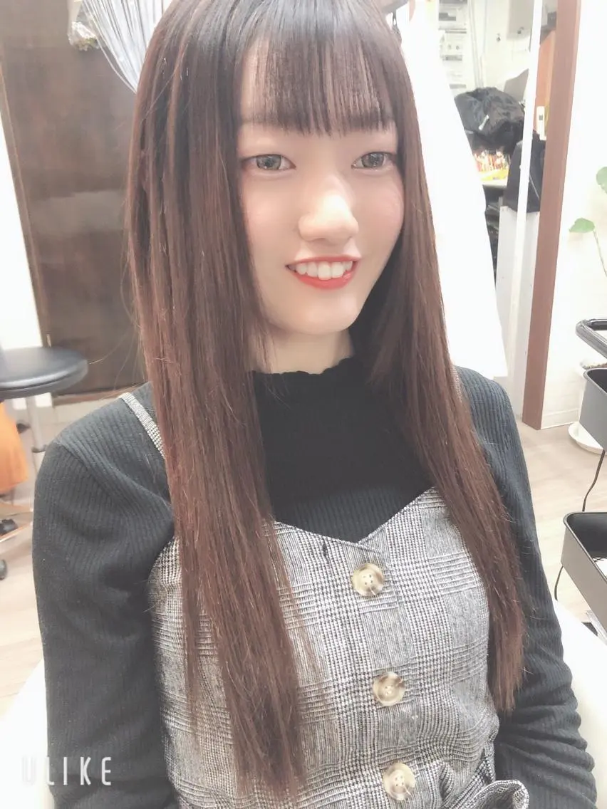ロング プルエクステ/潤艶 最強矯正/西野入のヘアスタイル