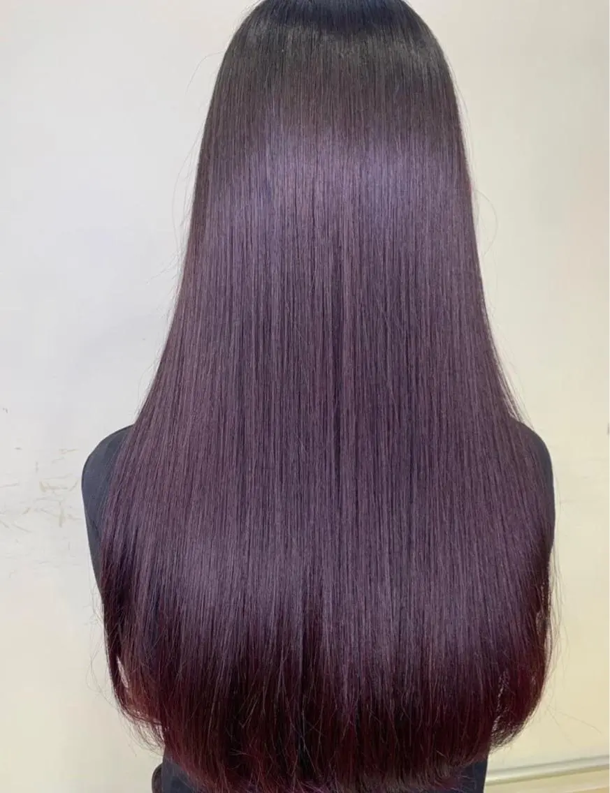 ロング カラー コトミ【メンズ】 【曲がる縮毛矯正】のヘアスタイル