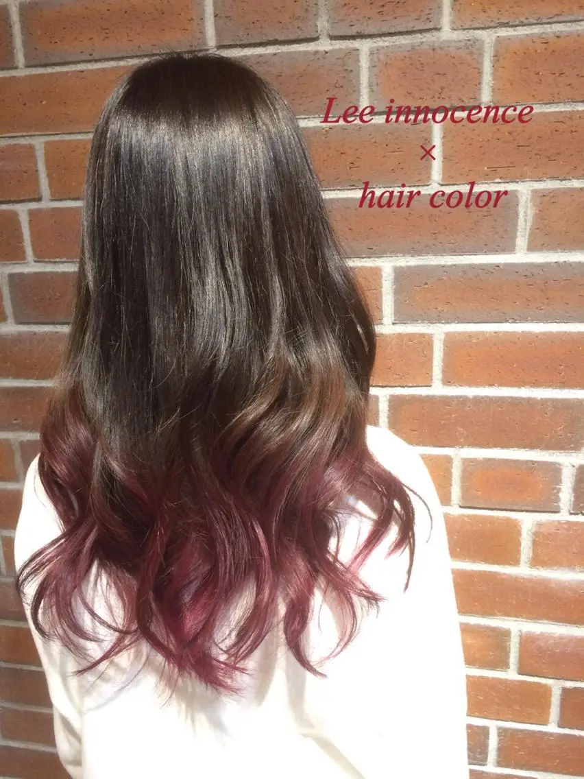 ミディアム セミロング ロング カラー ブルーカラー ブルージュ グラデーションカラー ピンクカラー バイオレットカラー カラー/髪質改善スペ シャリスト宮本 伸一のヘアスタイル