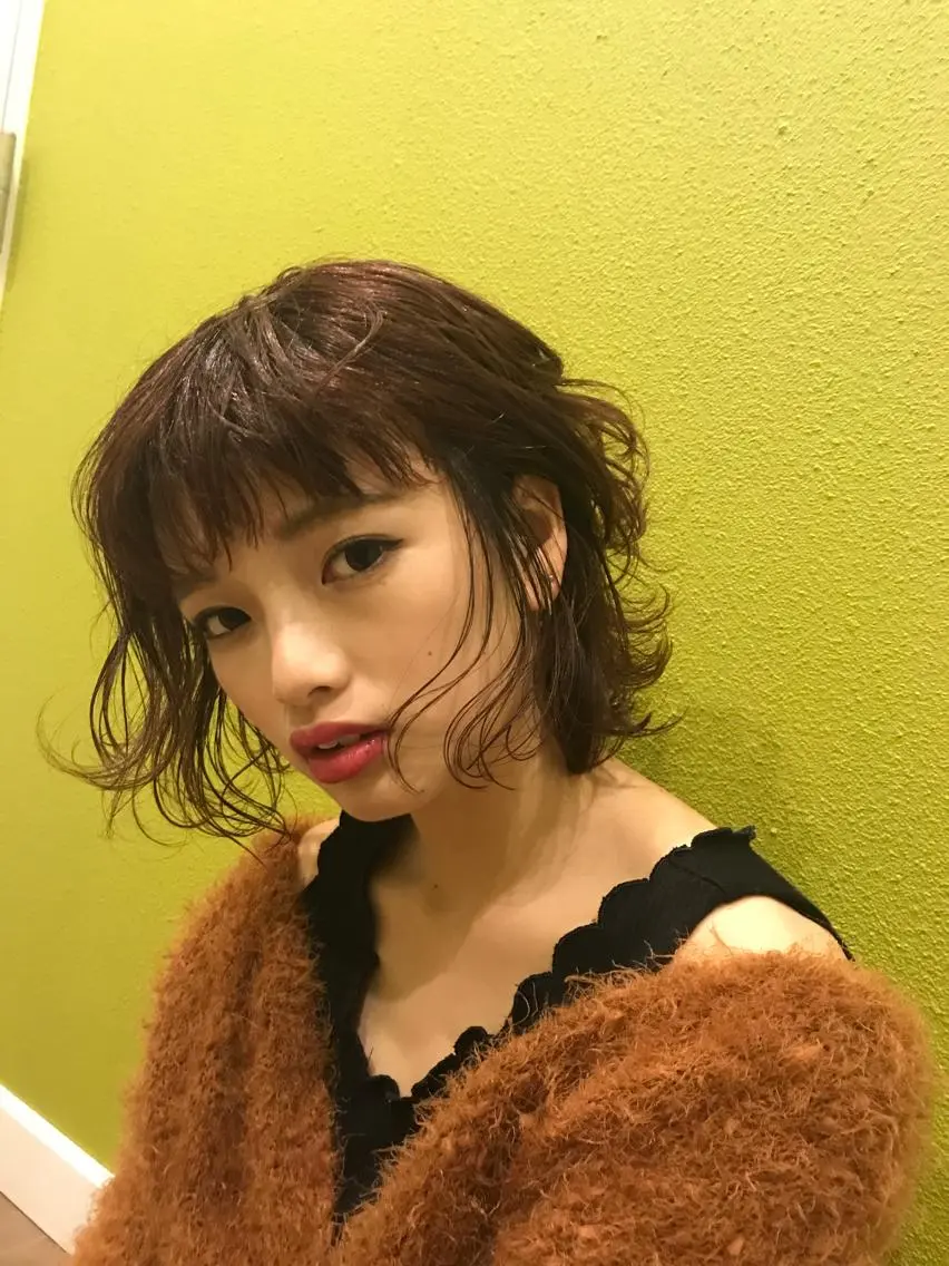ショート カラー 🍃柔らか透け髪 /表参道/瑞希🍃のヘアスタイル