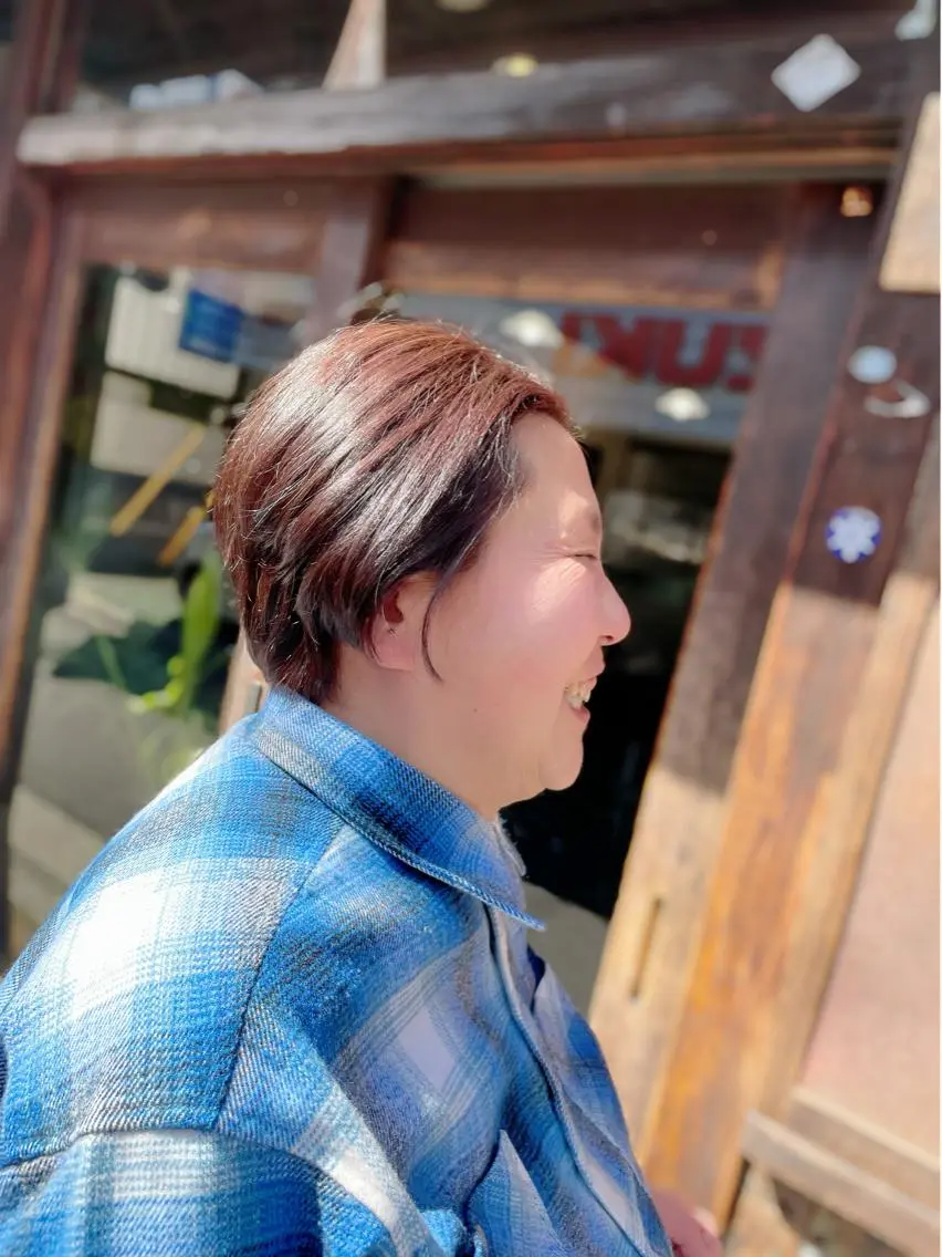ショート カラー ショートヘア Hikari /京都駅美容室のヘアスタイル