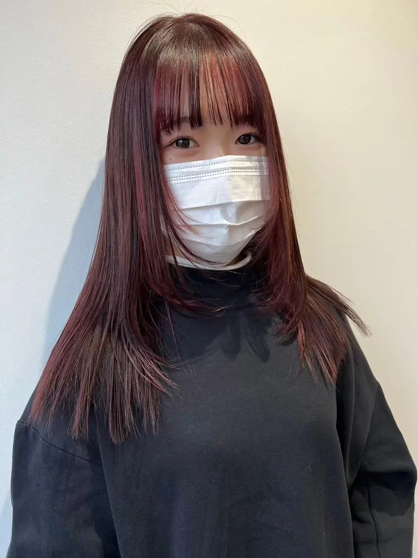 ロング カラー ロング AIRI🦋ブリーチ /レイヤー🦋のヘアスタイル