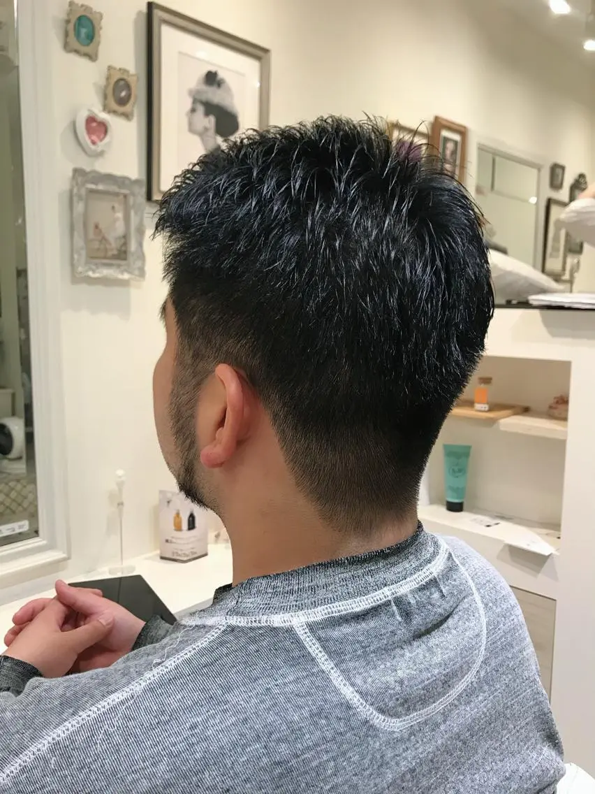 メンズ ウフ 長瀬のヘアスタイル