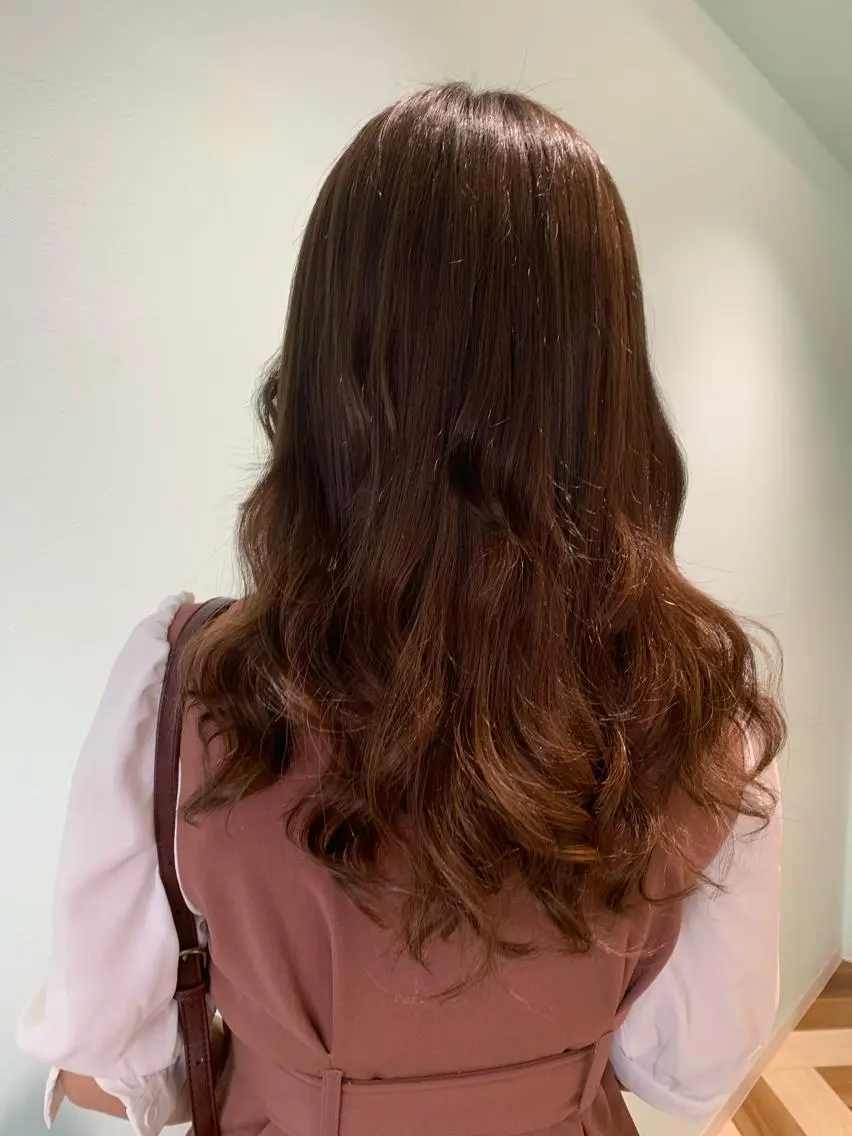 セミロング カラー ヘアアレンジ エクステ stylist Yukieのヘアスタイル