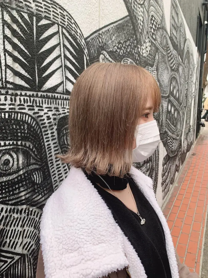 ショート カラー ヘアアレンジ ハイトーンカラー 🌈派手髪エクステ ブレイズ🌈ひろとのヘアスタイル