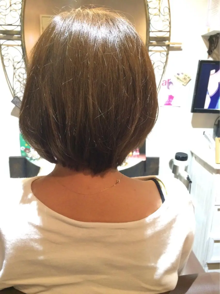 ショート カラー DOUBLE レッスンモデル募集☆のヘアスタイル