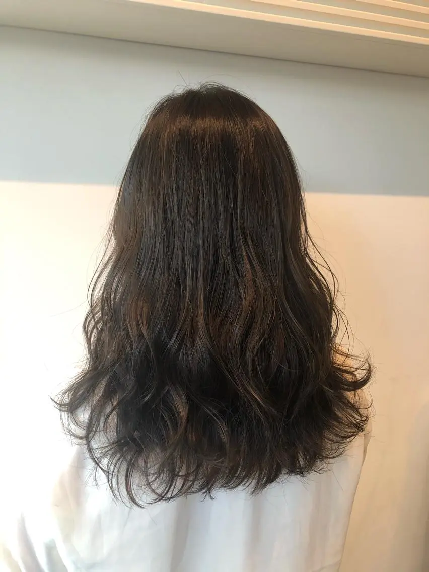 セミロング カラー 💐パーソナルカラー /市橋加菜💐のヘアスタイル