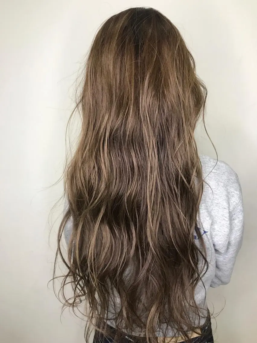 ロング カラー ヘアカラー トリートメント どんな髪の悩みも解決 します✨田嶋俊一✨のヘアスタイル