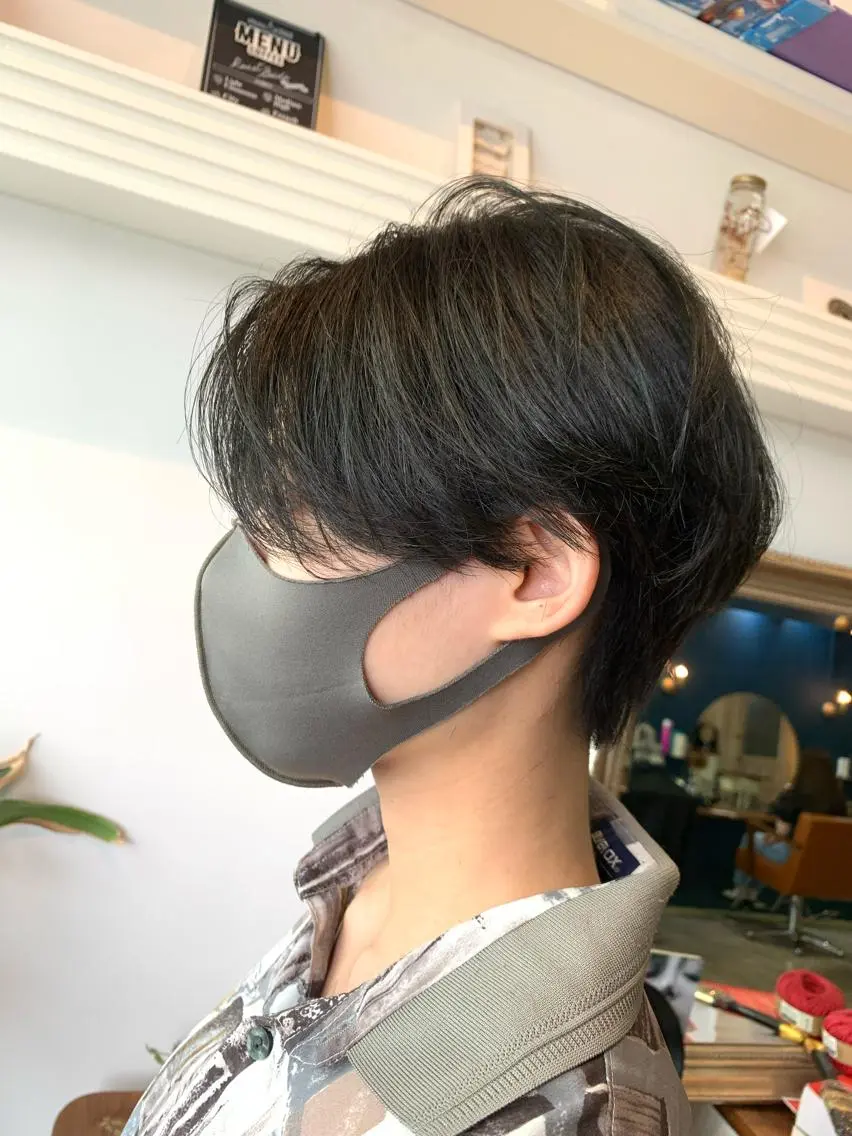 ショート ショートヘア 小顔カット カット ヘアカラー トリートメント ヘッドスパ ヘアセット 大宮/山口 竣也のヘアスタイル