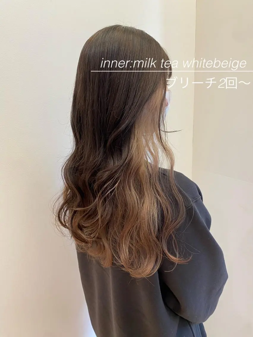 ロング 小林 夢羽のヘアスタイル