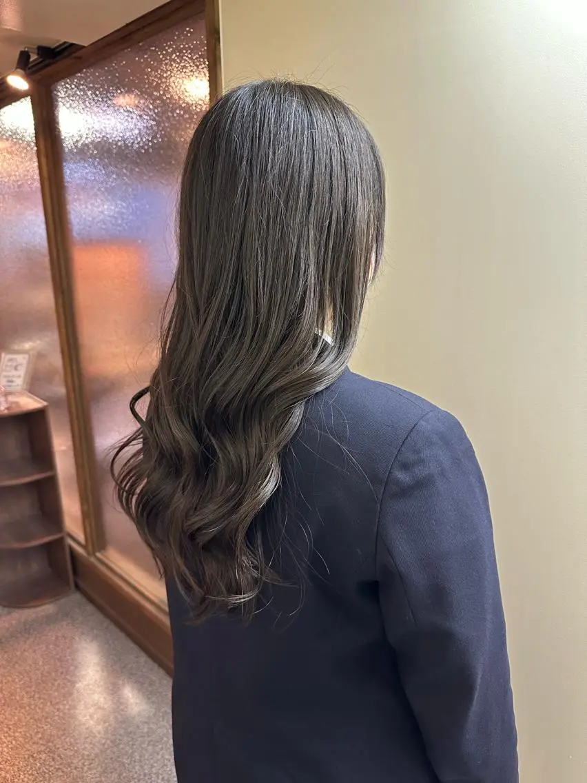 ロング カット ヘアカラー トリートメント 美髪矯正🎀髪質改善 特化🎀Kanonのヘアスタイル