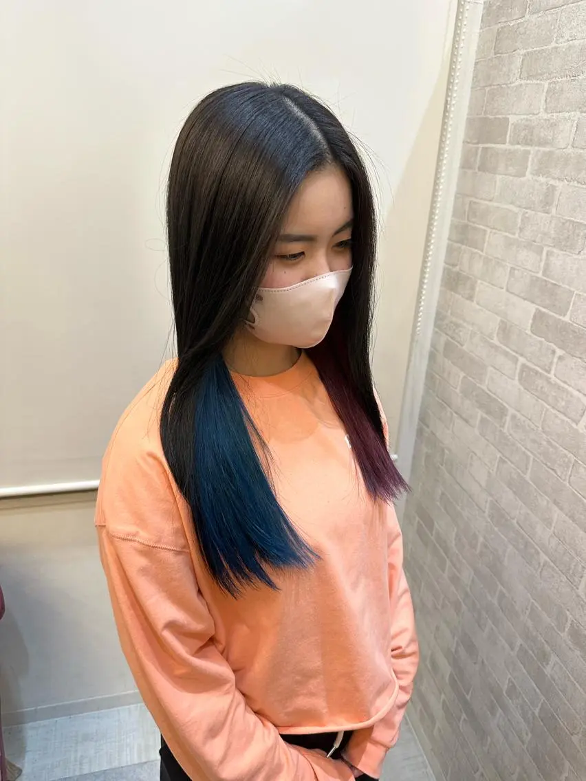 ロング カラー Well's TAIGAのヘアスタイル