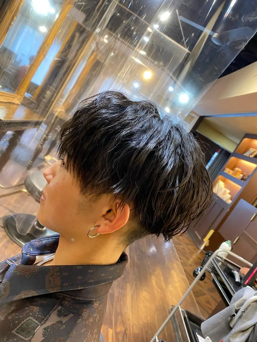 メンズ マッシュ 大阪メンズヘアのプロ 高橋 直希のヘアスタイル