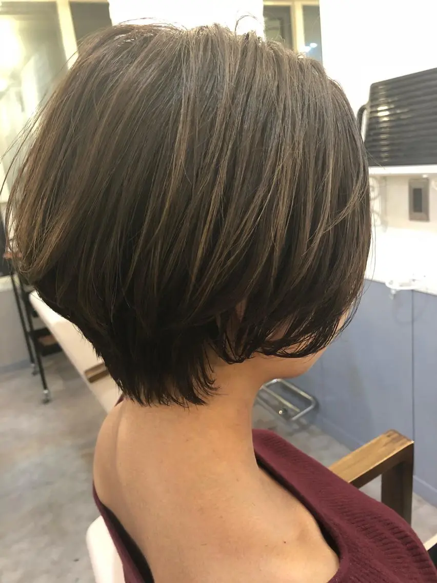 ショート カット ヘアカラー 襟足特化型美容師 🌈ATSUSHIのヘアスタイル