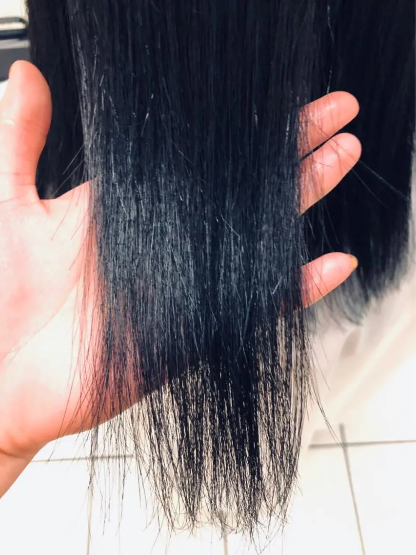 ミディアム カラー ブルーカラー トリートメント 🫧富田 苑実🫧のヘアスタイル
