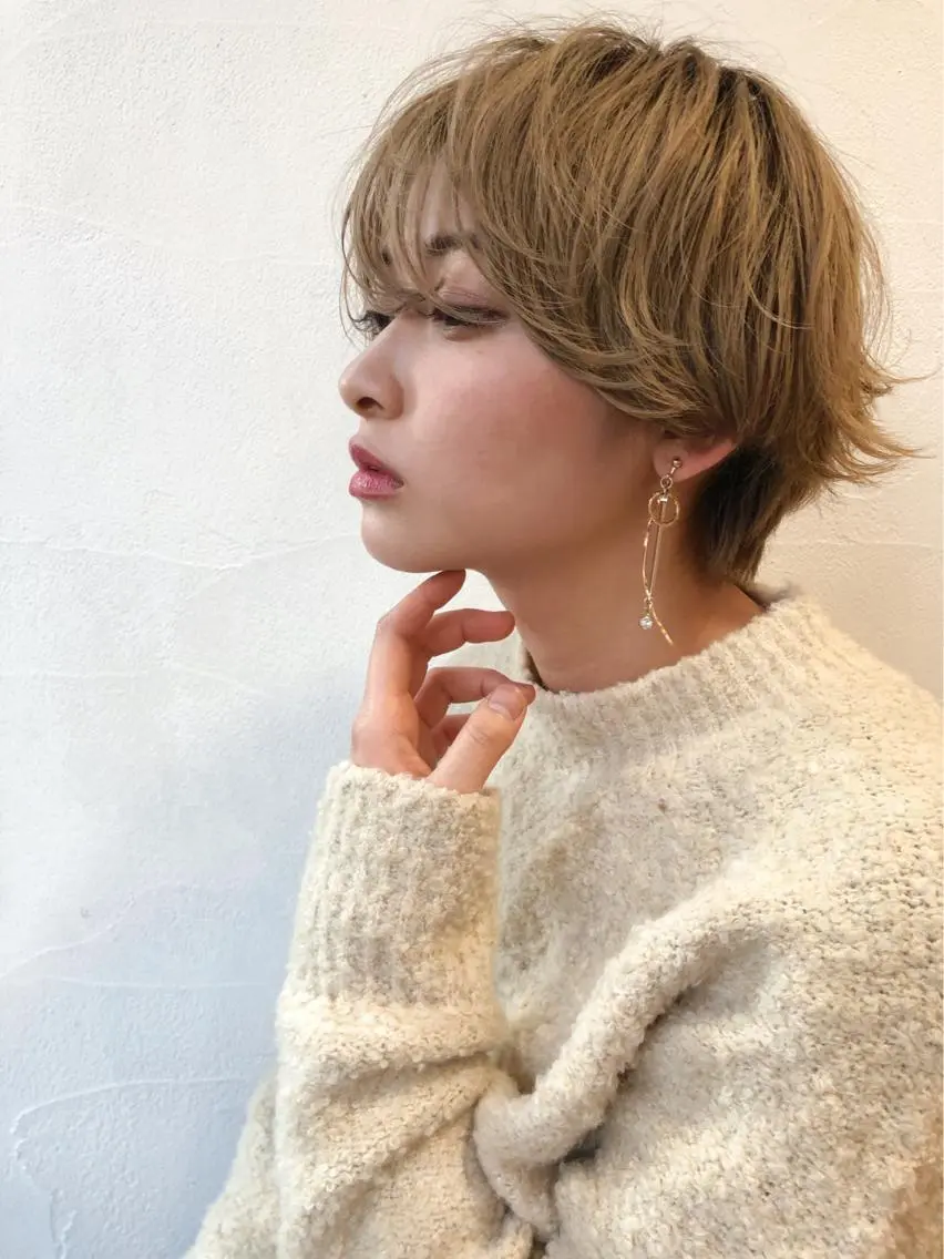 ショート カラー ショートヘア メンズカット特化柏駅 徒歩3分LOUのヘアスタイル
