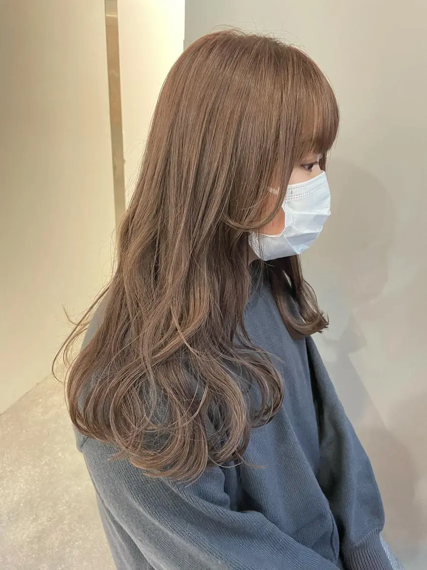 ロング カラー exfa sakura🪞のヘアスタイル