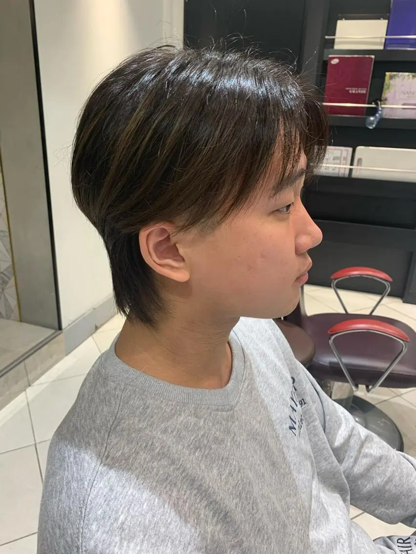 メンズ カット ヘアカラー トリートメント ✨上村 潤平✨メンズヘア✨のヘアスタイル