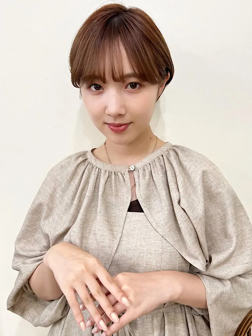 ショート カラー パーマ "オトナ髪”/ LAKA TOCCAのヘアスタイル