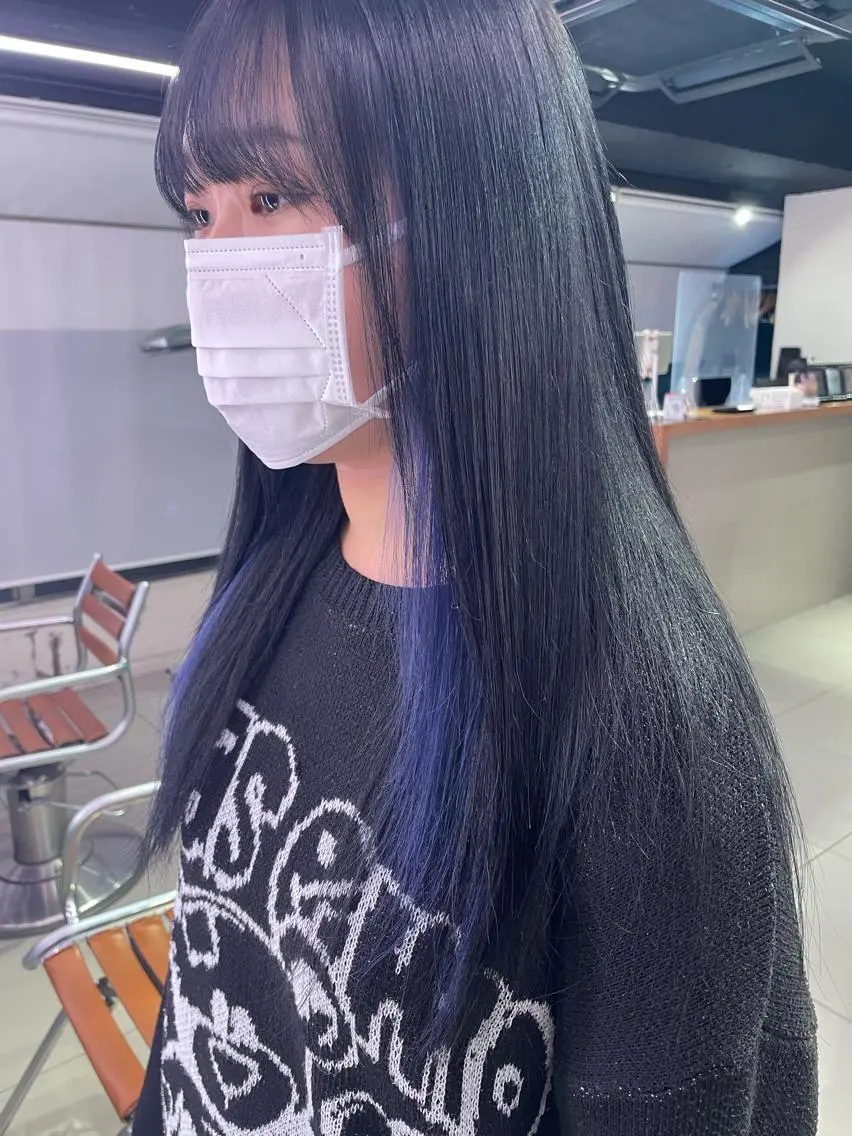 ロング たかはし はるかのヘアスタイル