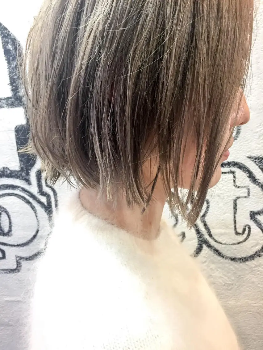 ショート EIGHT plum TOKIOリミテッドのヘアスタイル