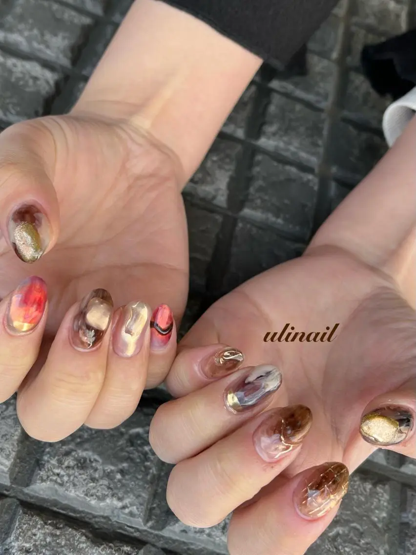 ネイル ハンドネイル ulinail （ウリネイル）のネイルデザイン