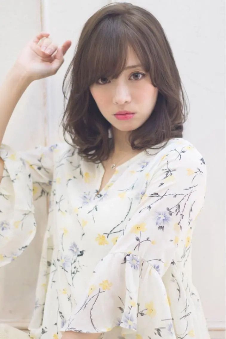 ロング カラー 寺尾 迅平のヘアスタイル