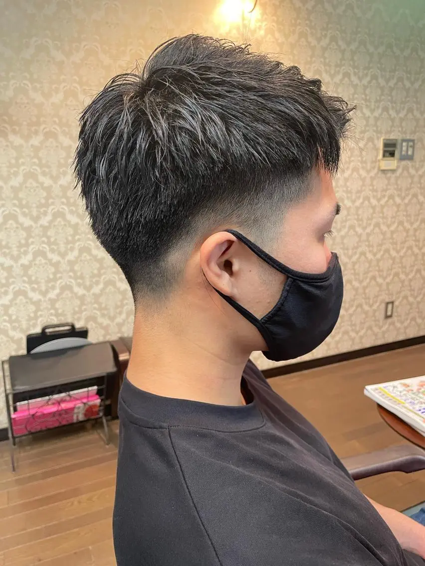メンズ メンズベリーショート 長尾 瑞希のヘアスタイル