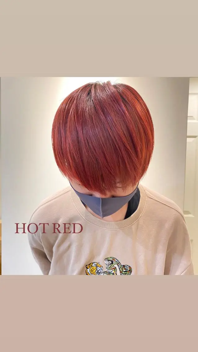 メンズ 奈良 彩華のヘアスタイル