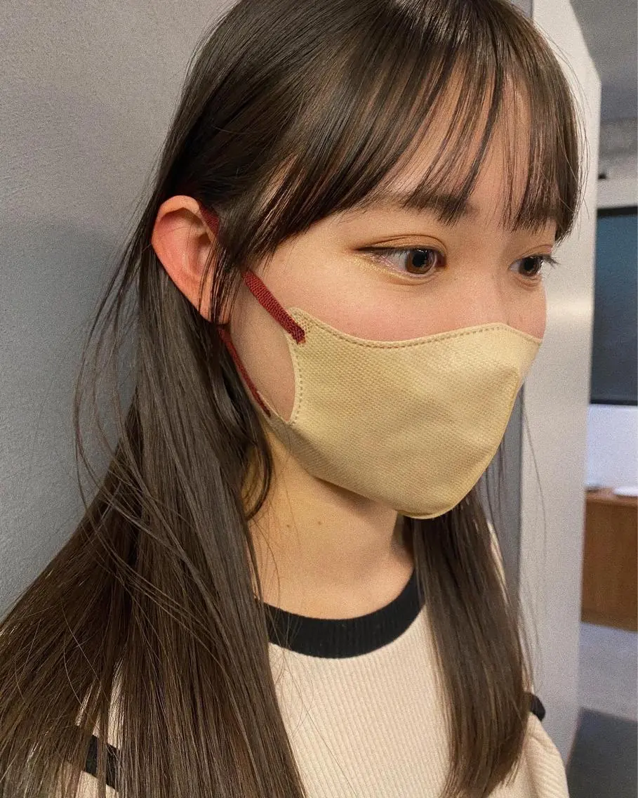 ミディアム 砂原 ひよりのヘアスタイル