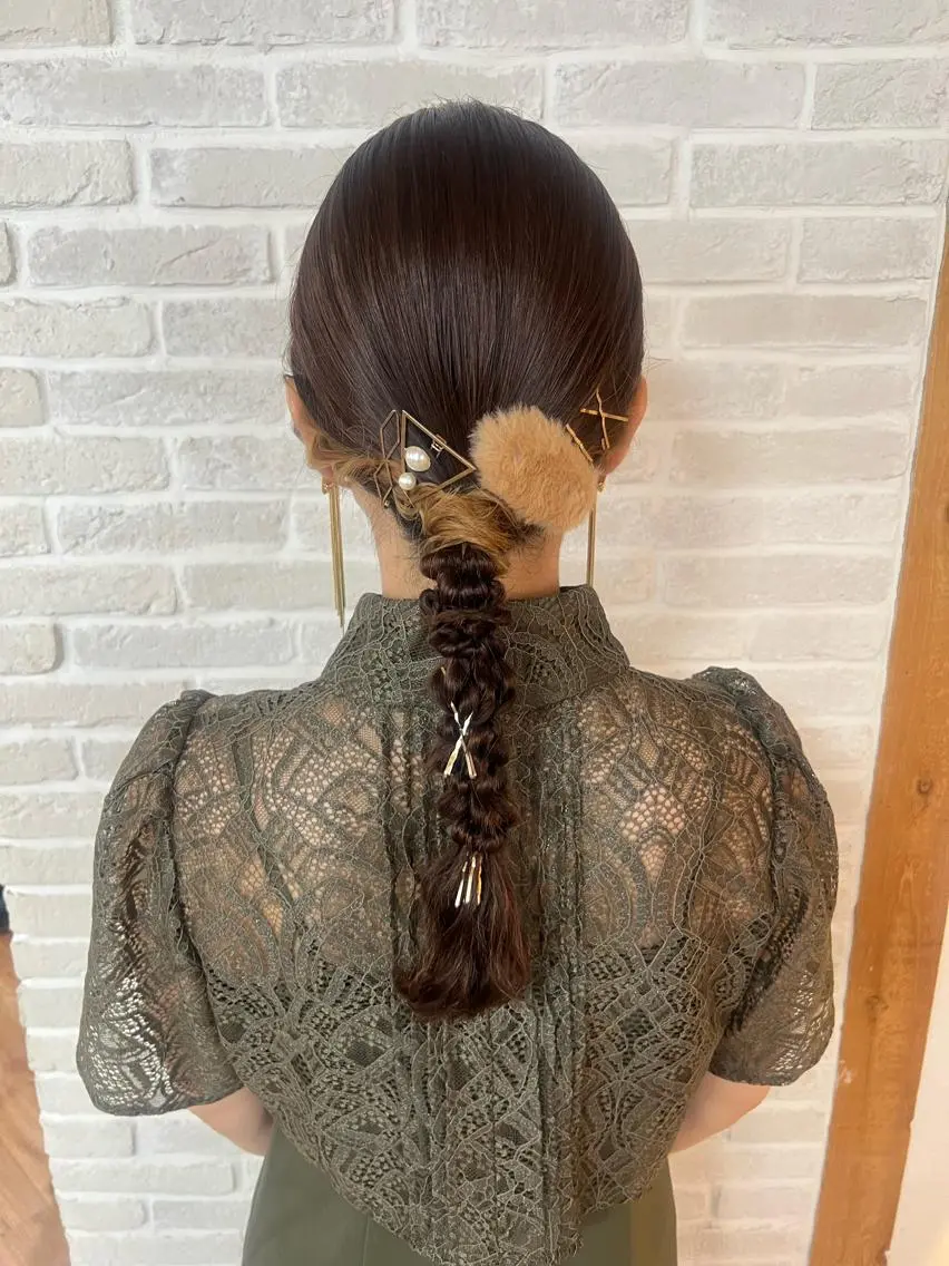 ロング ヘアアレンジ Topstylist YUKIのヘアスタイル