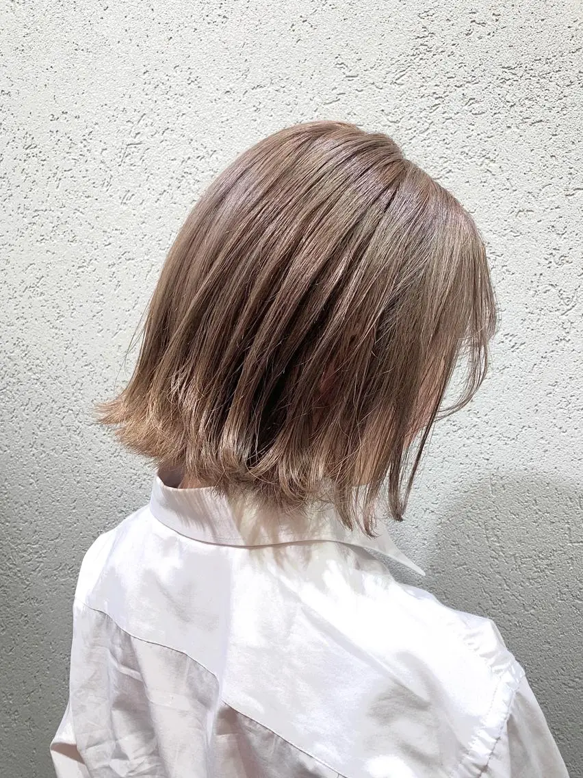 カラー ヘアカラー トリートメント 酸性ストレート/ブリ ーチなし/中村 匠のヘアスタイル