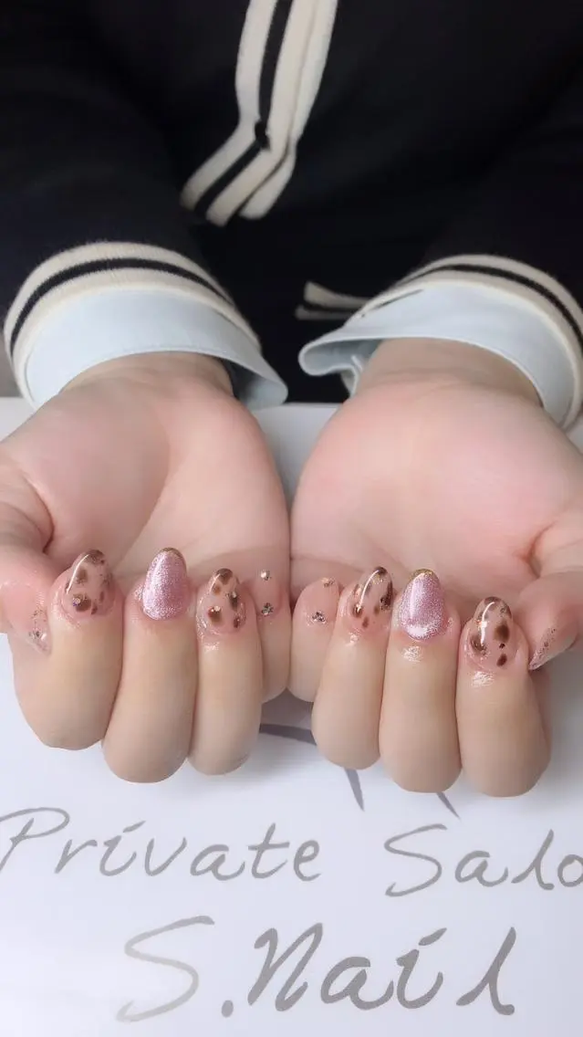 ネイル 西大分S.Nail 𓏲⋆🪸.⋆⸜🫧のネイルデザイン