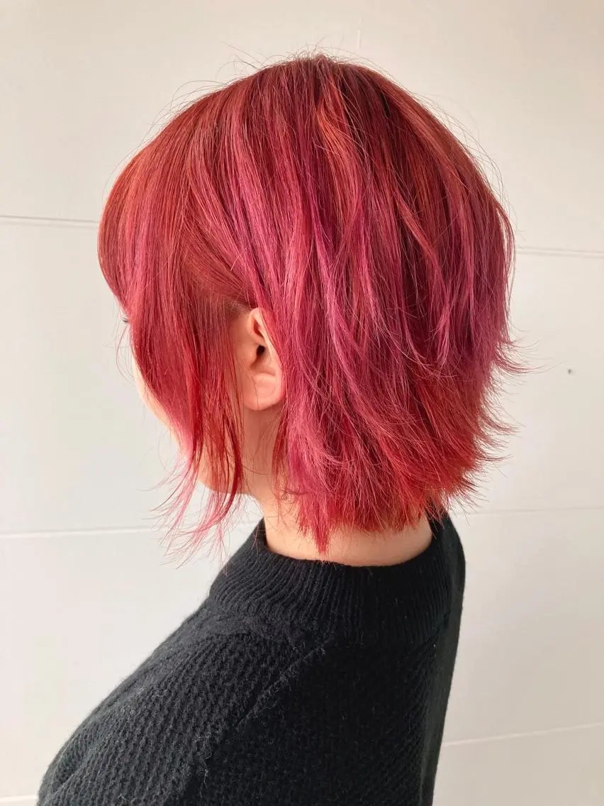 ミディアム タカツド ユウキのヘアスタイル