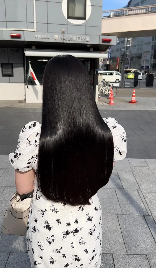 ロング 髪質改善 トリートメント トリートメント 🫧髪質改善 講師🫧🍎幹細胞のヘアスタイル