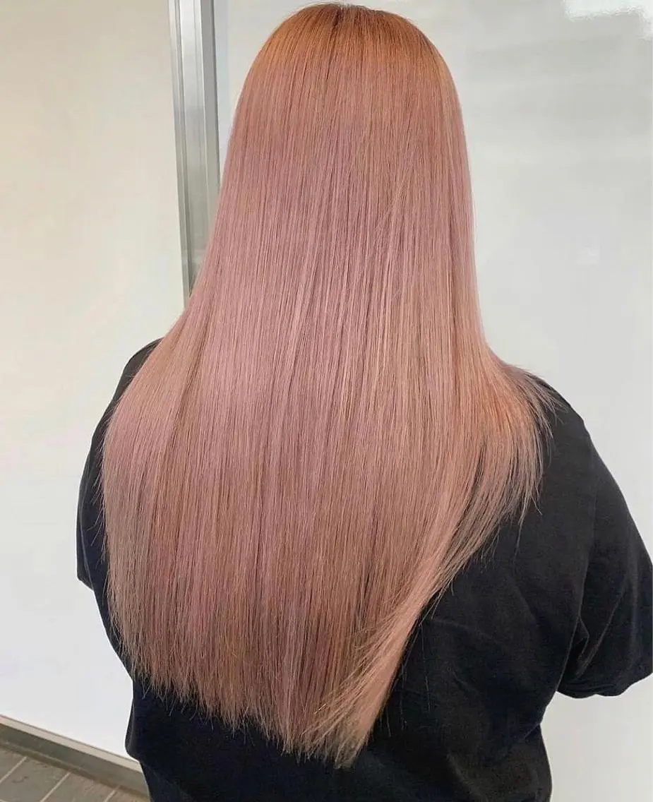 ロング カラー 森田 三琴のヘアスタイル