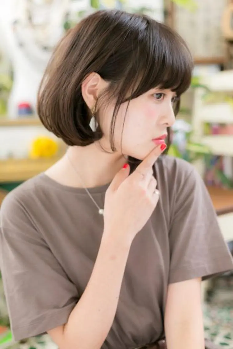 ミディアム カラー グラデーションカラー ピンクカラー 顔周りカット 似合わせカット カット ヘアカラー トリートメント ヘッドスパ 🍀鶴貝 幸哉🍀のヘアスタイル