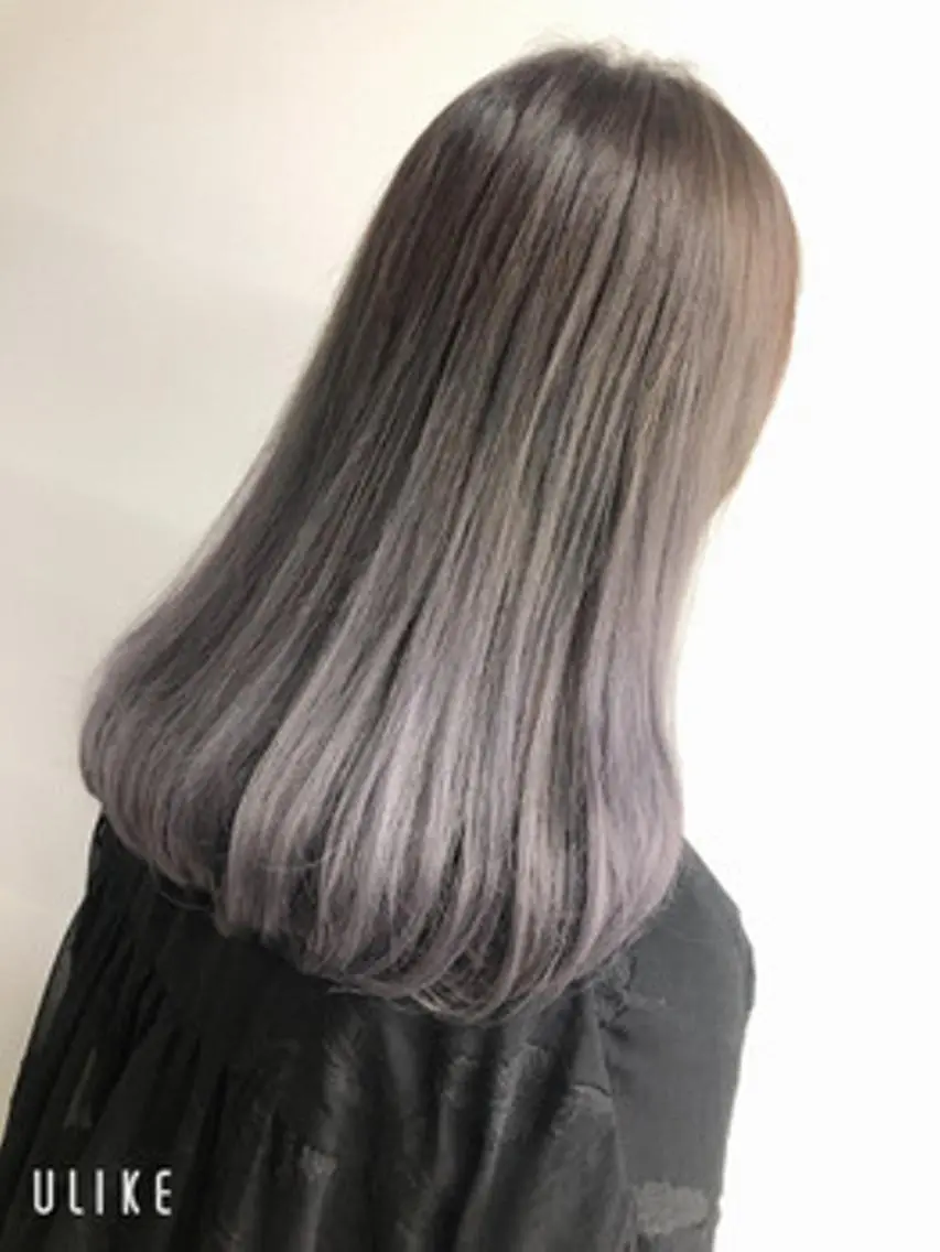 セミロング カラー 【公式】amble luxe池袋東口🩷のヘアスタイル
