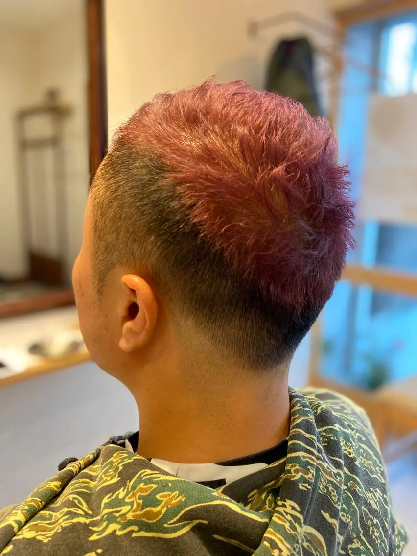 ショート カラー 浅野 浩之のヘアスタイル