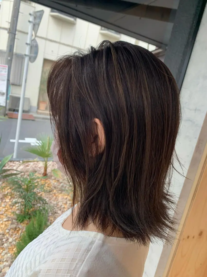 ミディアム カラー ヘアアレンジ Sia中野新橋 『JUNYA』のヘアスタイル
