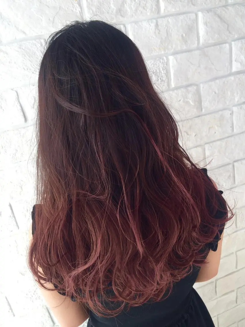 ロング YU YAのヘアスタイル