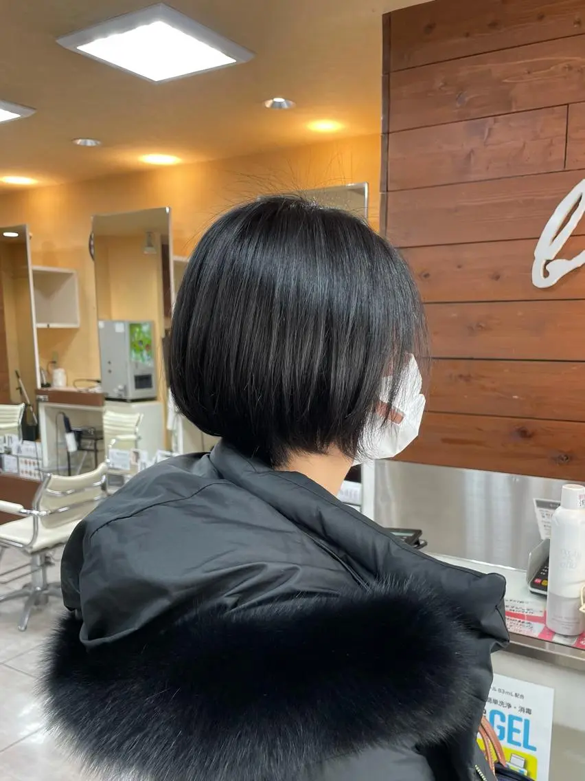 ショート カラー カット ヘアカラー トリートメント 似合わせ/前髪カット /店長 村上直也のヘアスタイル