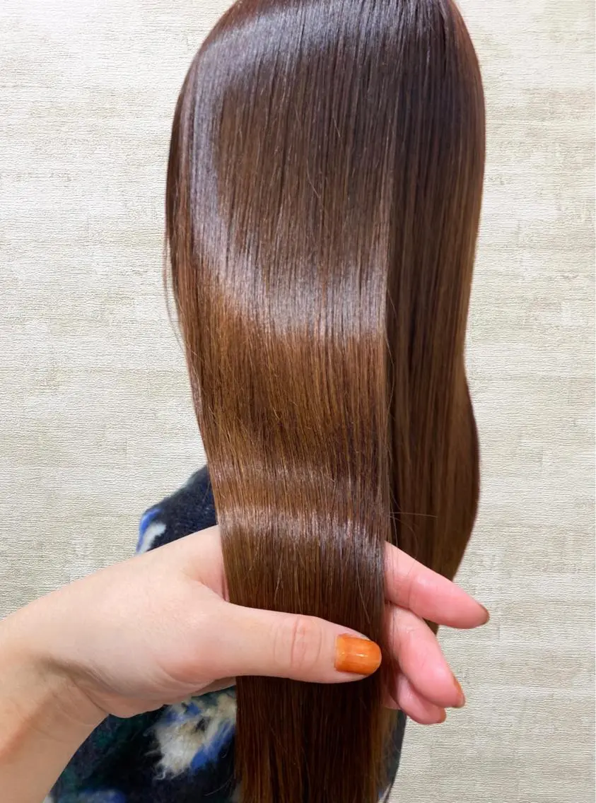 ロング 髪質改善 縮毛矯正 トリートメント カット トリートメント 髪質改善&ヘアケア 永山若奈のヘアスタイル