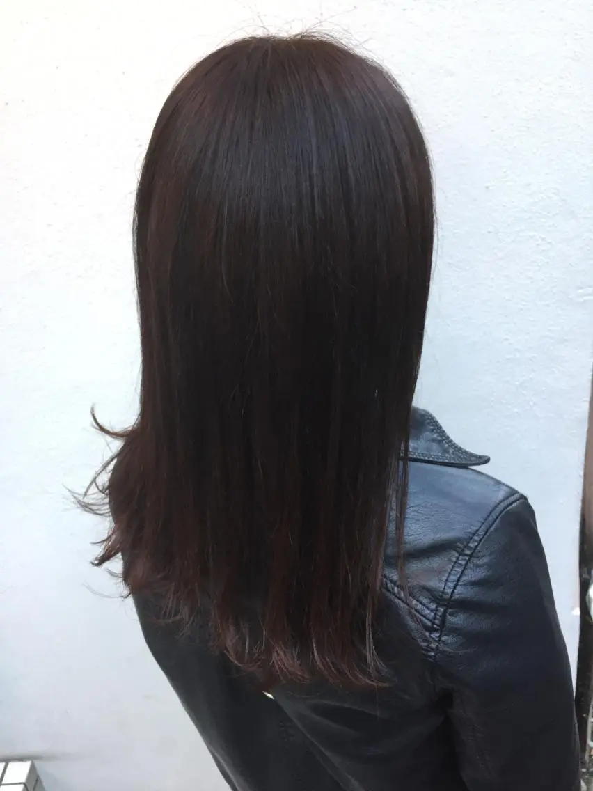 ロング カラー アッシュ 三軒茶屋/髪質改善 やまなかのヘアスタイル