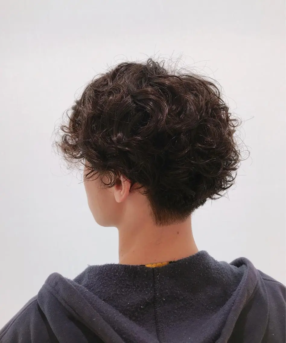パーマ メンズ メンズパーマ スパイラルパーマ カット パーマ 🌟メンズカット🌟 内田祥太のヘアスタイル