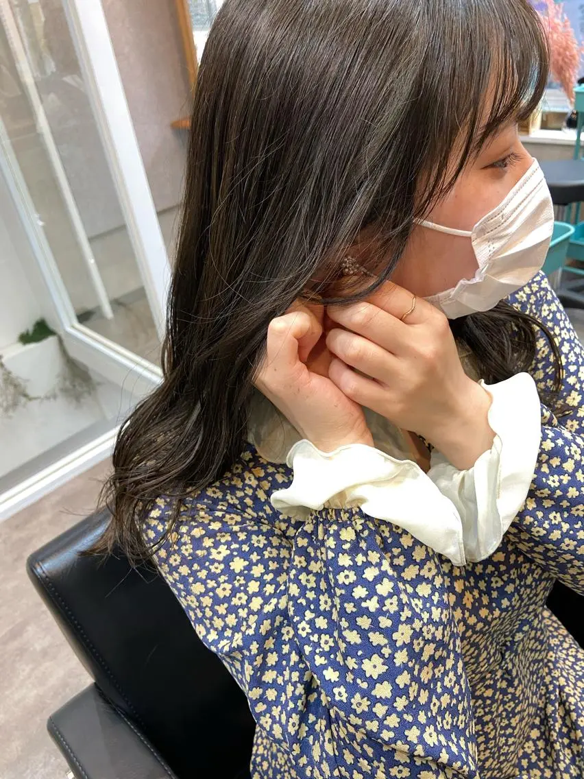 ロング nico🏁 rihoのヘアスタイル