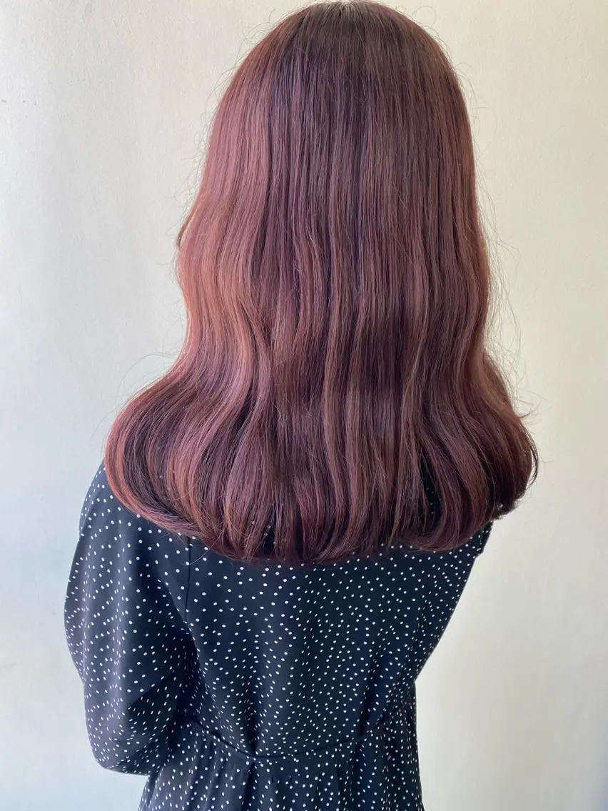 セミロング カット ヘアカラー トリートメント レイヤーカット 🇰🇷SAYAのヘアスタイル