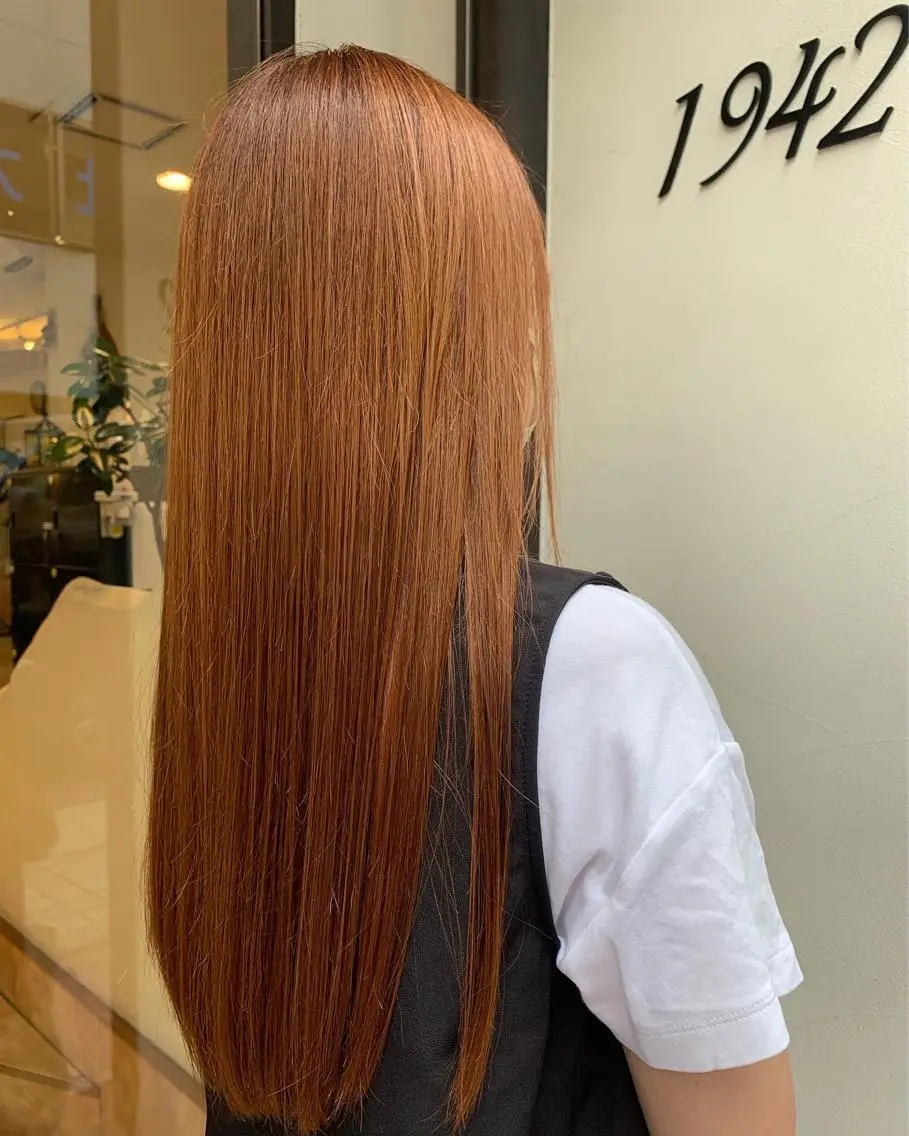 ロング 髪質改善 トリートメント 酸熱トリートメント 田畑 優希のヘアスタイル