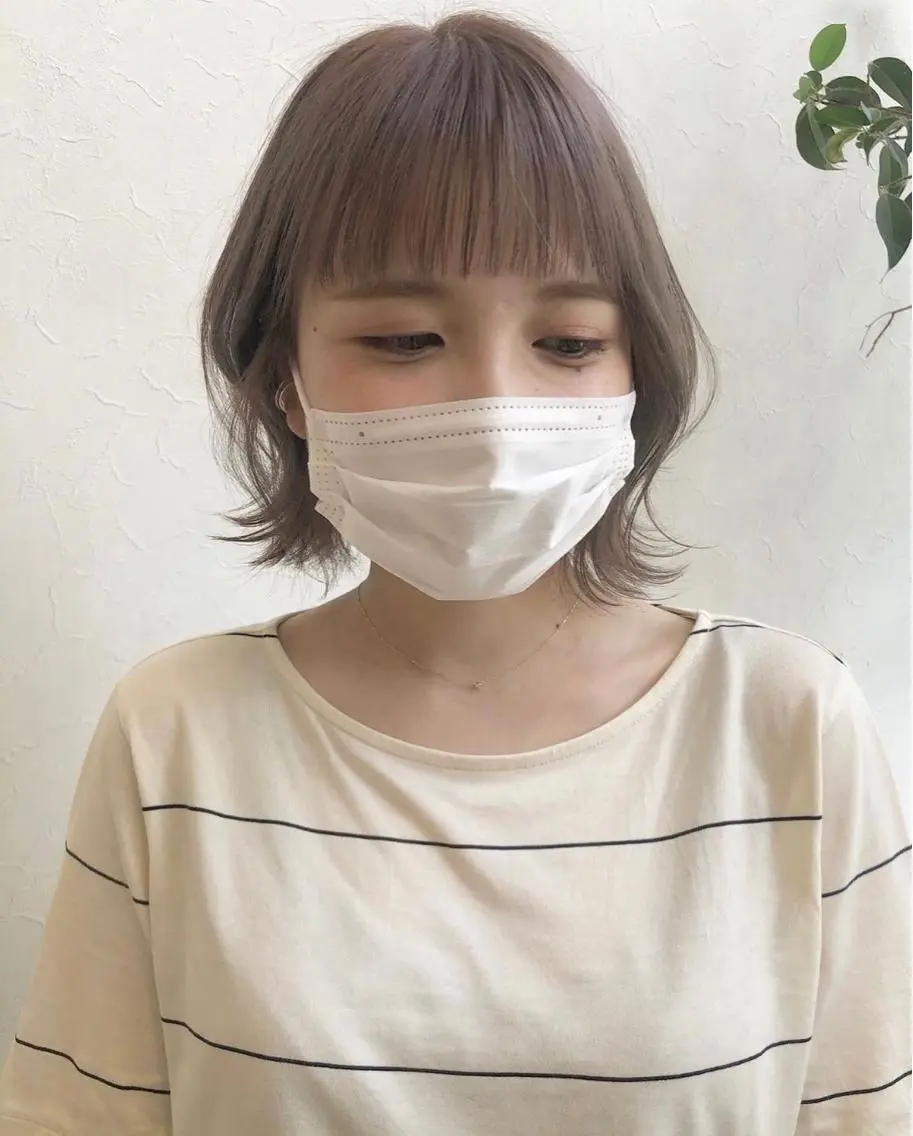 ショート カラー カット ヘアカラー トリートメント nakahara madokaのヘアスタイル