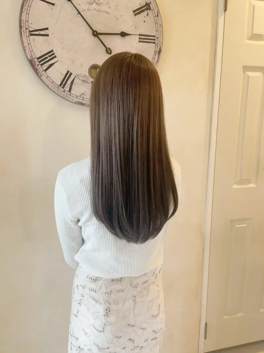ロング カラー 古田 昂也のヘアスタイル